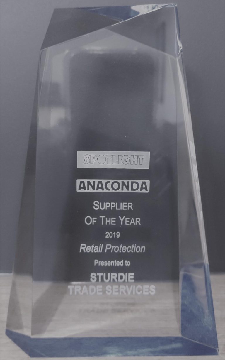 Sturdie Awarded Supplier of the Year